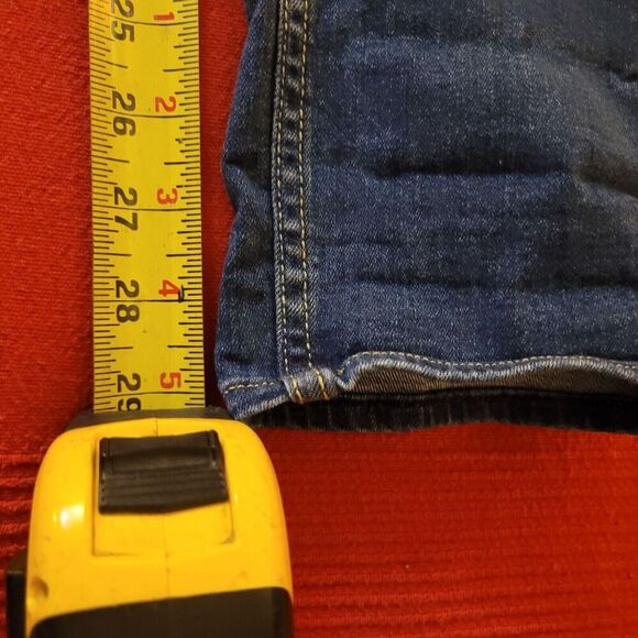 Hudson Womens Jeans Collin Straight Leg Size 28 Flap Pocket Medium Wash Blue - Picture 5 of 7